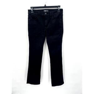 Abercrombie & Fitch Mid Rise Boot Jeans in Black // 4 short